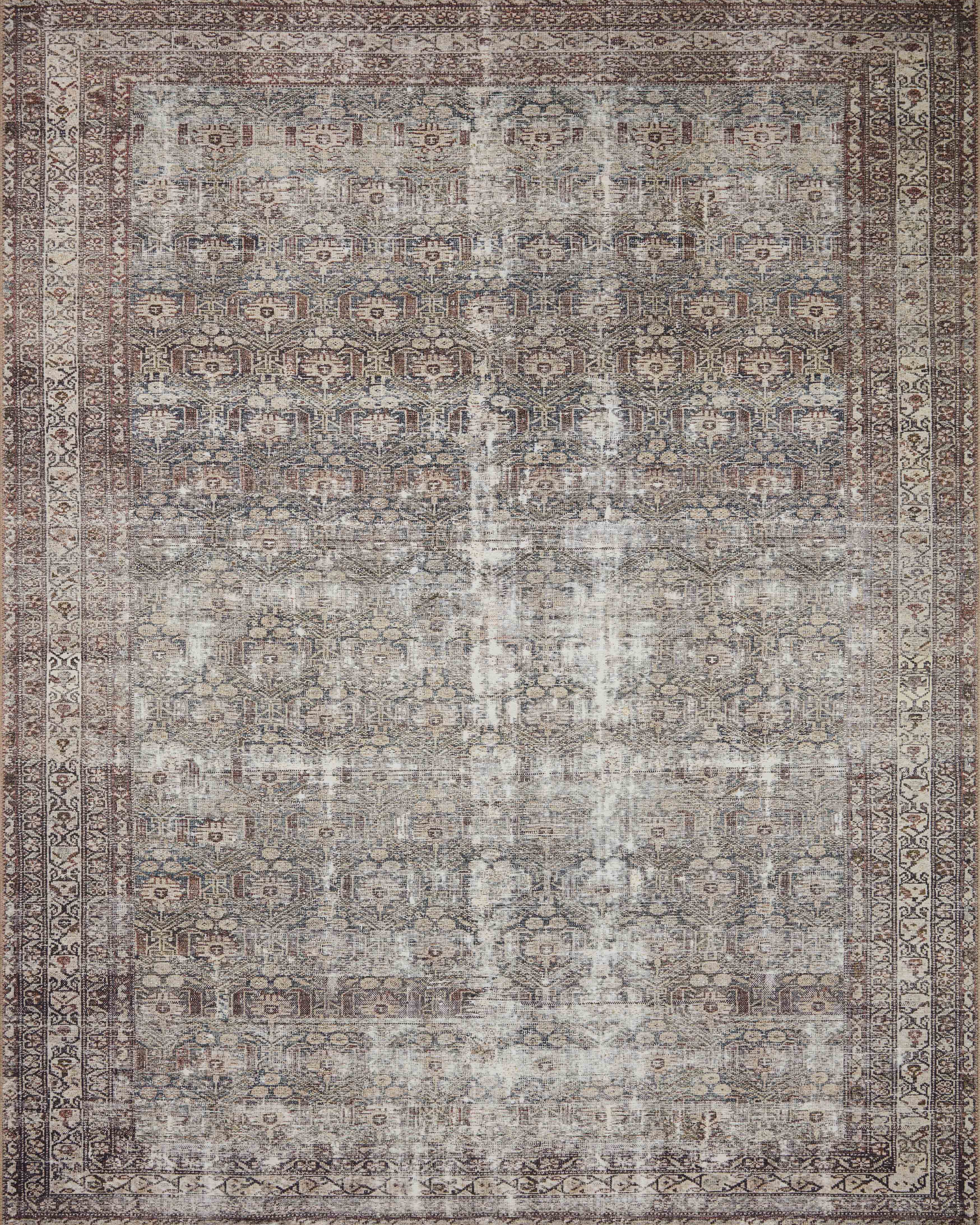 Amber Lewis x Loloi Georgie Moss / Bark Rug 0-patterned rugs Loloi