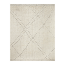 Amber Lewis x Loloi Gwyneth Ivory / Silver Rug - Rug & Weave