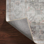 Loloi Heidi Dove / Blush Rug 1-RUGS-patterned Loloi