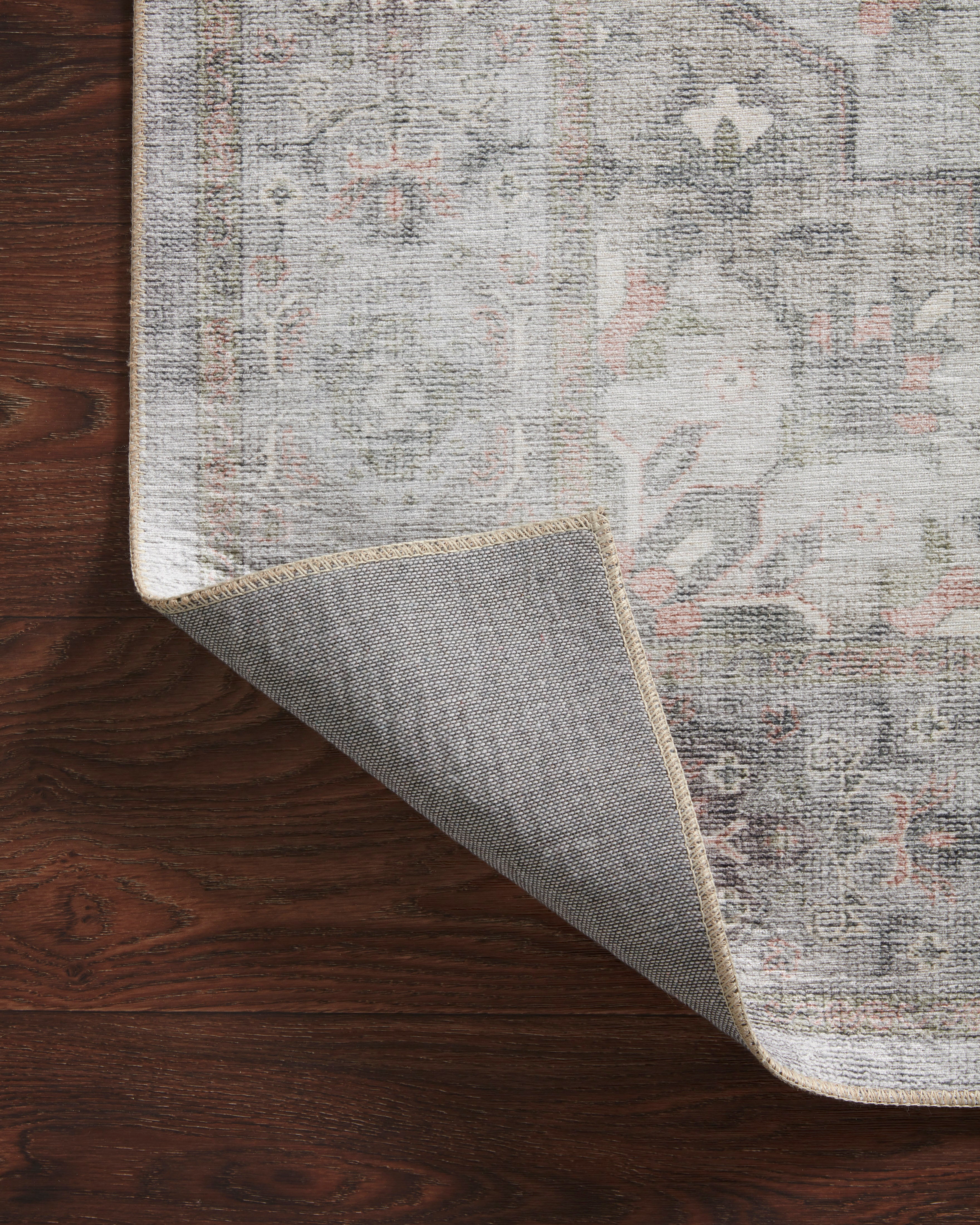 Loloi Heidi Dove / Blush Rug 1-RUGS-patterned Loloi