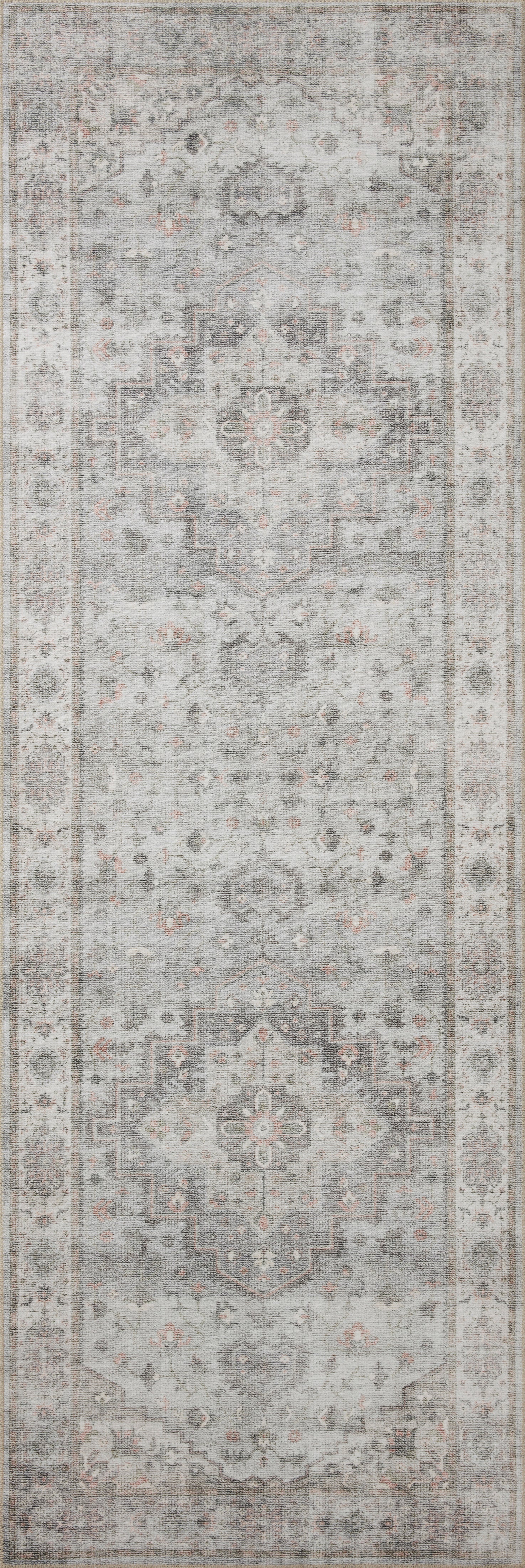 Loloi Heidi Dove / Blush Rug 1-RUGS-patterned Loloi