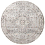 Loloi Heidi Dove / Blush Rug 1-RUGS-patterned Loloi