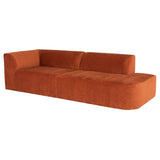 Ada 106" Sofa - Terracotta