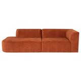 Ada 106" Sofa - Terracotta