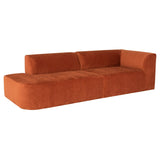 Ada 106" Sofa - Terracotta