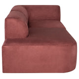 Ada 106" Sofa - Chianti Microsuede