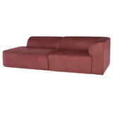 Ada 106" Sofa - Chianti Microsuede