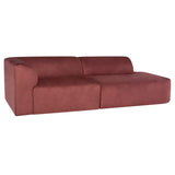 Ada 106" Sofa - Chianti Microsuede