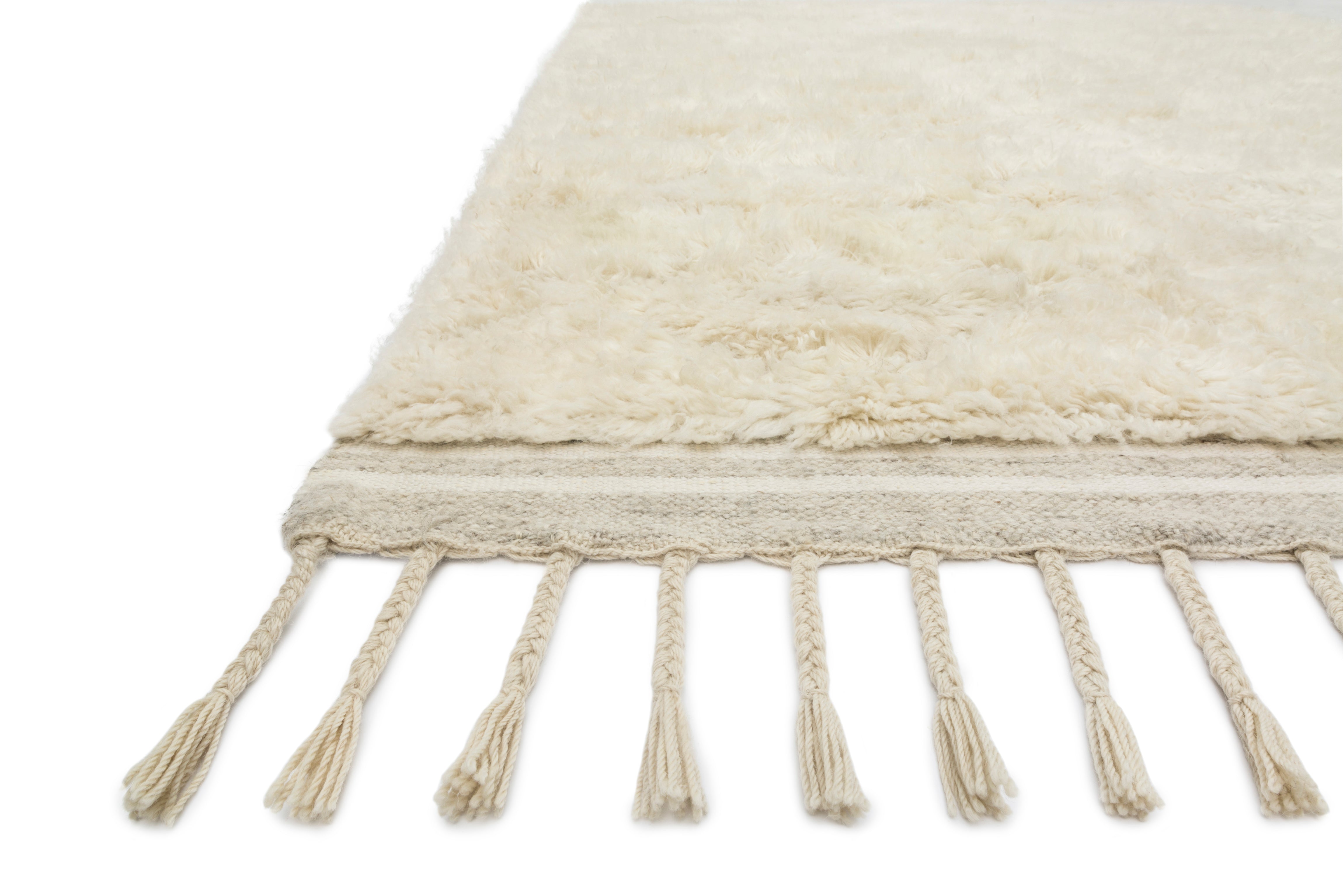 Loloi Hyqqe Oatmeal / Ivory Rug - Rug & Weave