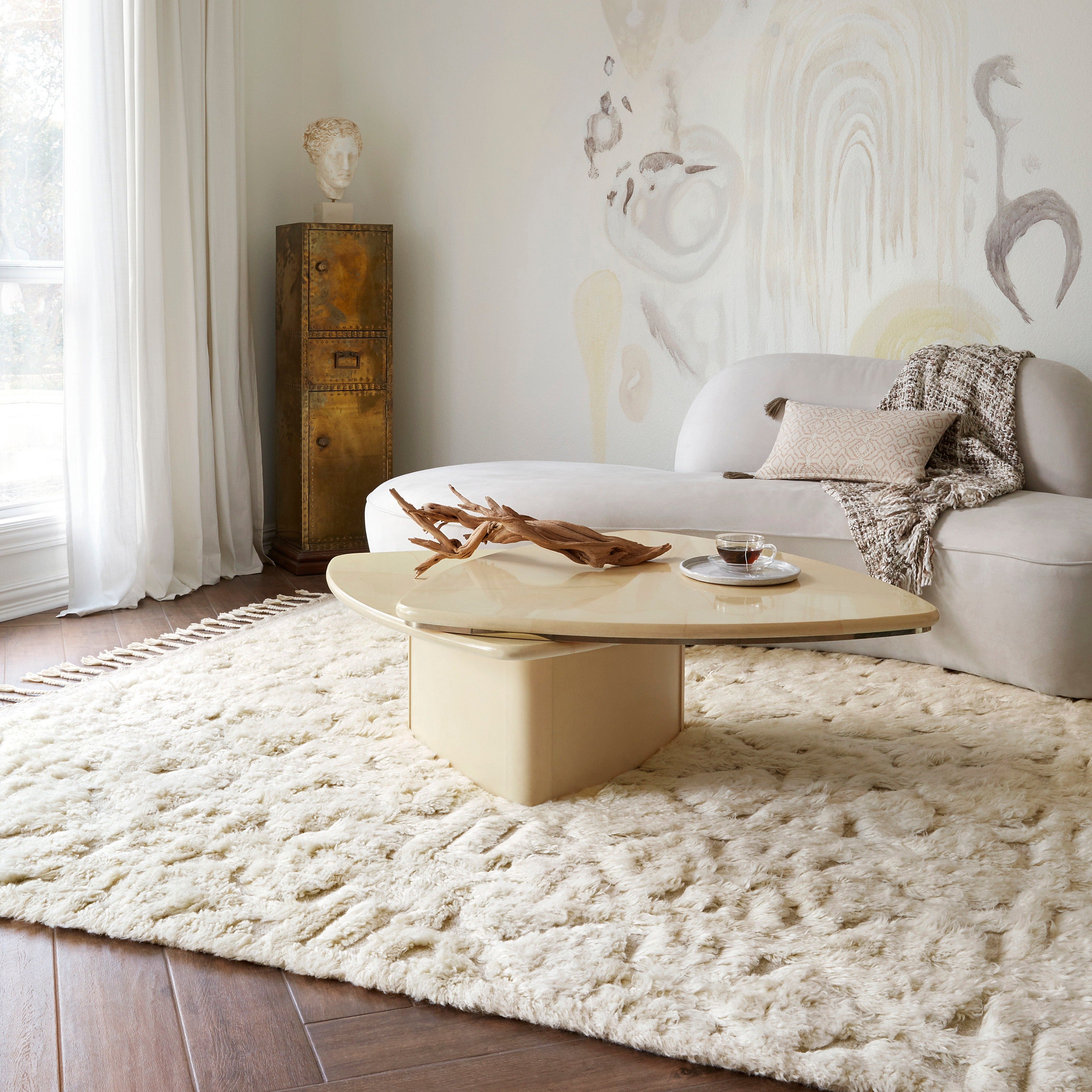 Loloi Hyqqe Oatmeal / Ivory Rug - Rug & Weave