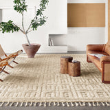 Loloi Hyqqe Oatmeal / Sand Rug - Rug & Weave