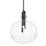 Hempstead Pendant LIGHTING - pendant Hudson Valley Lighting 18.25"W x 22.50"H Black Brass