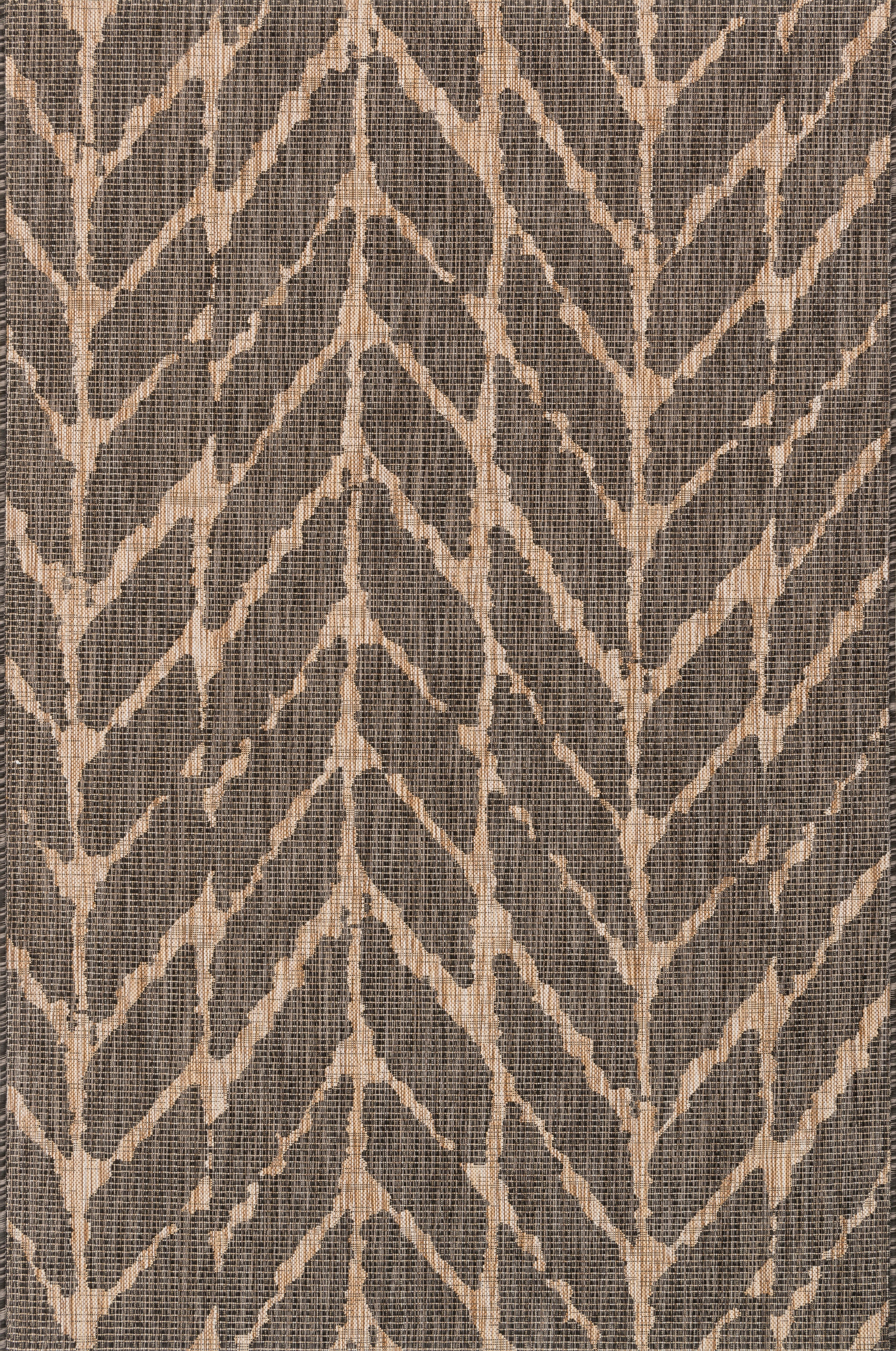 Isle Charcoal / Mocha Rug - Rug & Weave