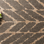 Isle Charcoal / Mocha Rug - Rug & Weave