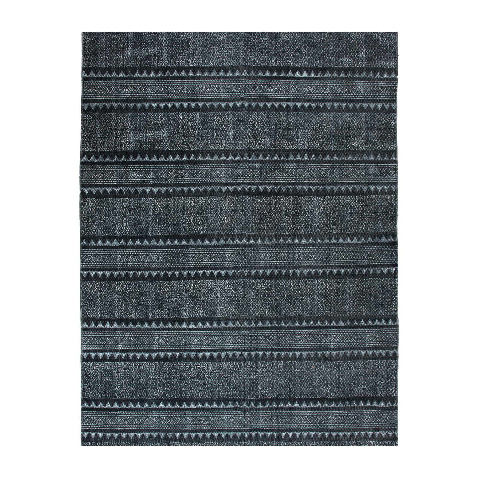 Sale Rug - Indigo Block Print 1-in store rug Four Hands
