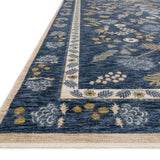 OVERSTOCK ITEM - Rifle Paper Co. x Loloi Kismet Amphora / Navy Rug - 3'7" x 5'2"