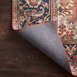 Loloi Layla Red / Navy  Rug - Rug & Weave