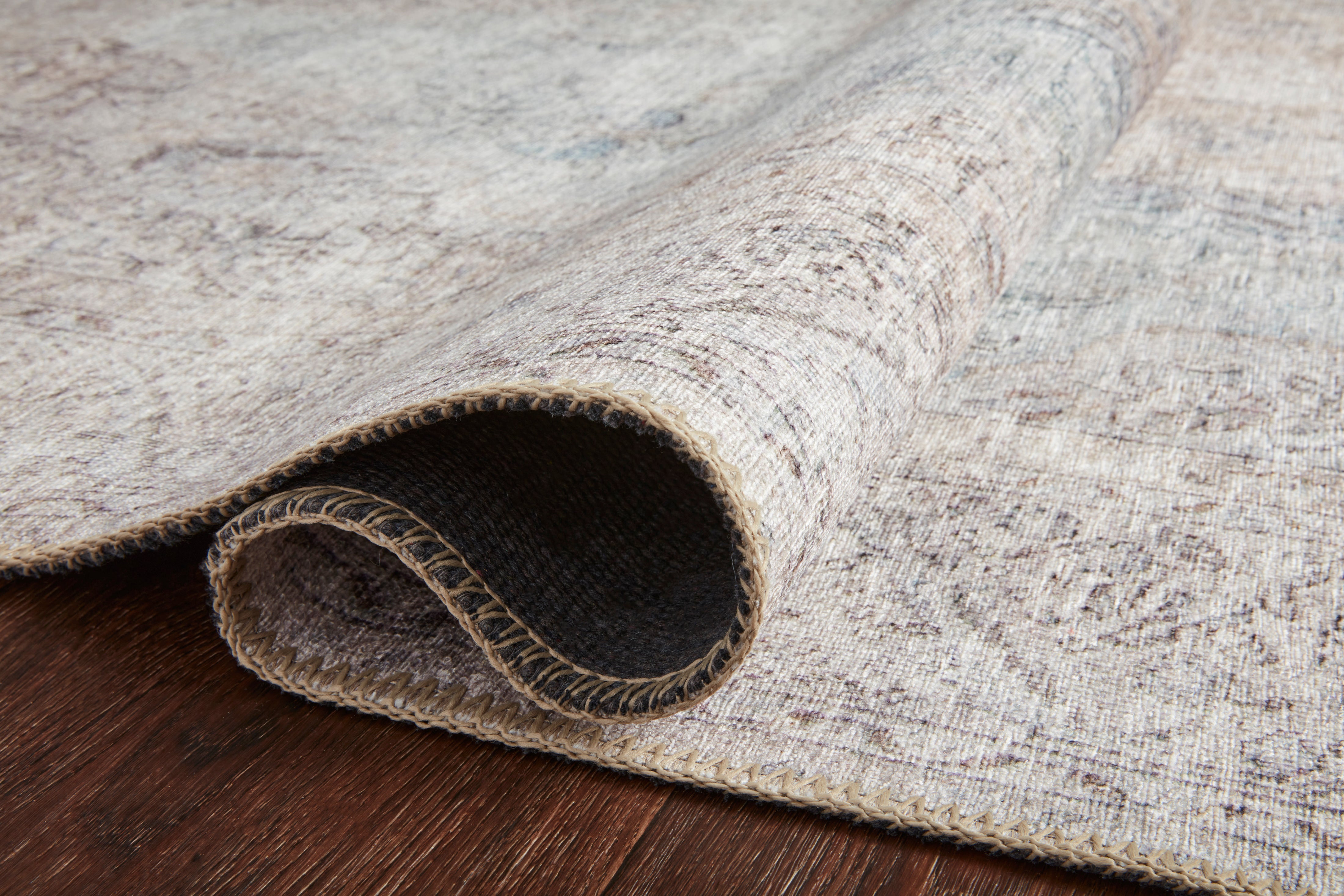 Loloi Loren Silver / Slate Rug - Rug & Weave