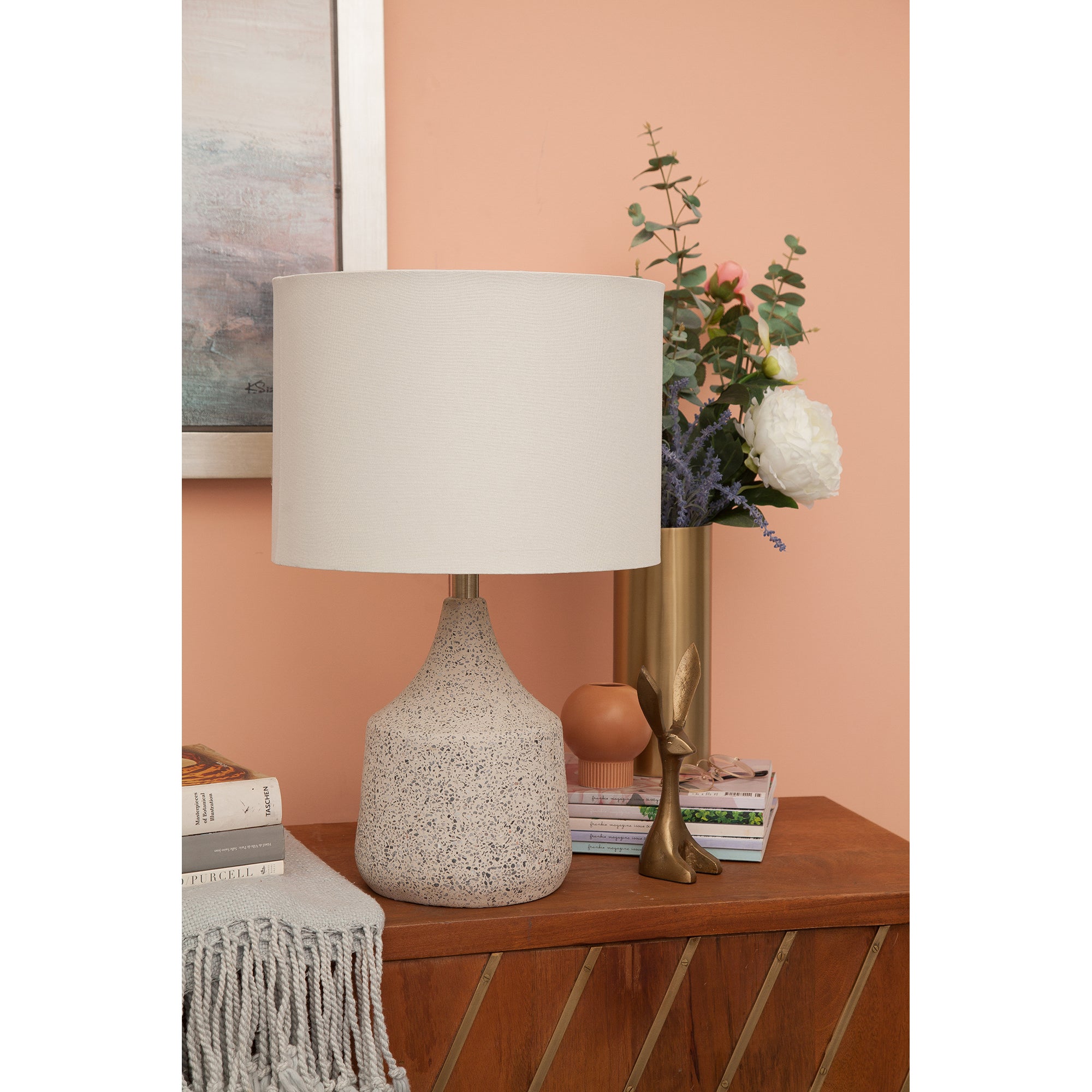 Leonna Terrazzo Table Lamp - Rug & Weave