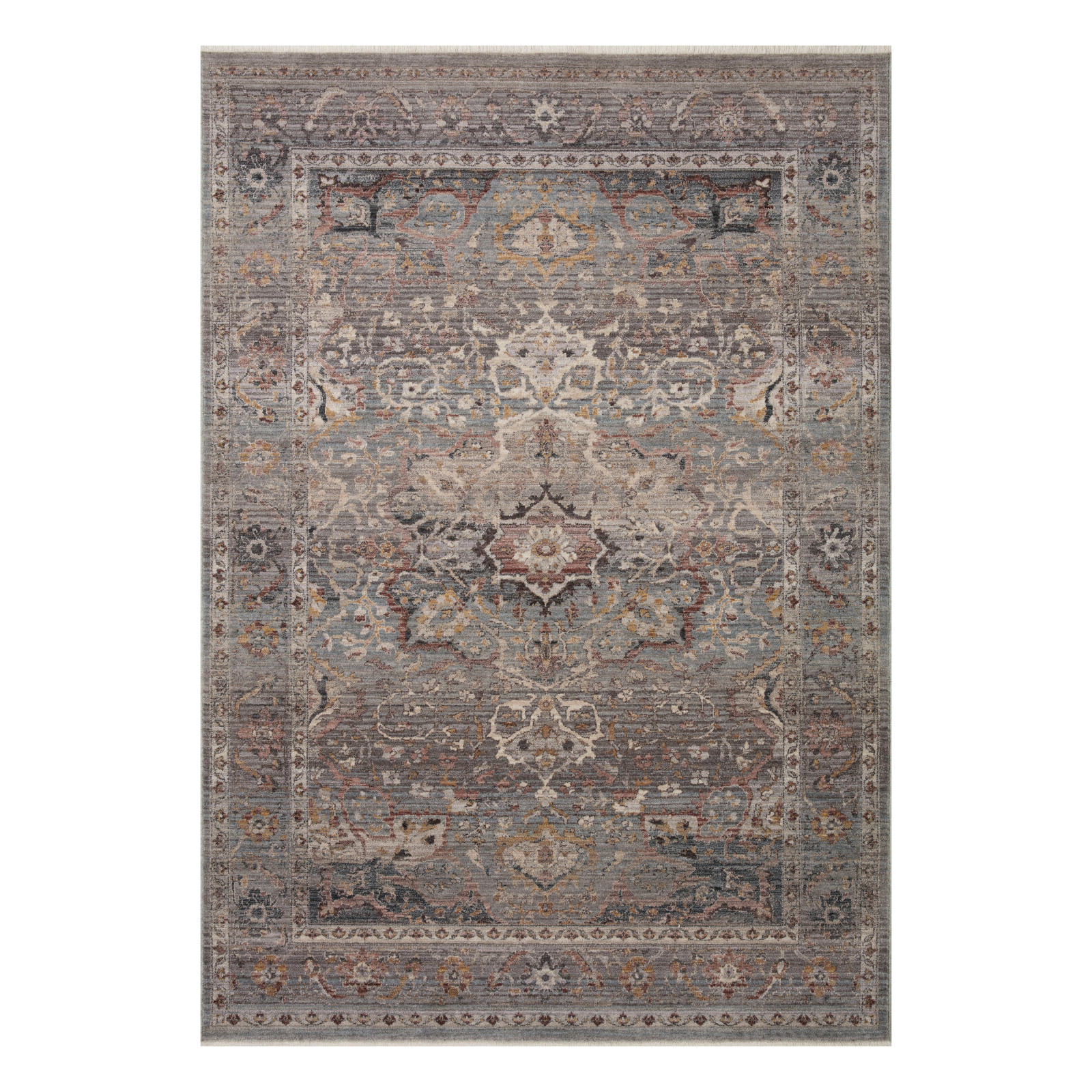 Loloi Lyra Sky / Multi Rug 0-RUGS-patterned Loloi 18" x 18" sample