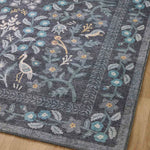 Rifle Paper Co. X Loloi/ Maison Nightingale Black Rug - Rug & Weave