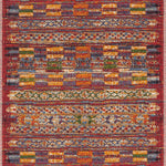 Loloi Mika Red / Multi Rug 5-Rugs - indoor/outdoor Loloi