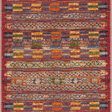 Loloi Mika Red / Multi Rug 5-Rugs - indoor/outdoor Loloi