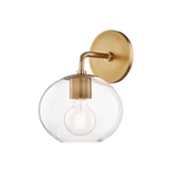 Margot Wall Sconce LIGHTING - sconce Hudson Valley Lighting Aged Brass