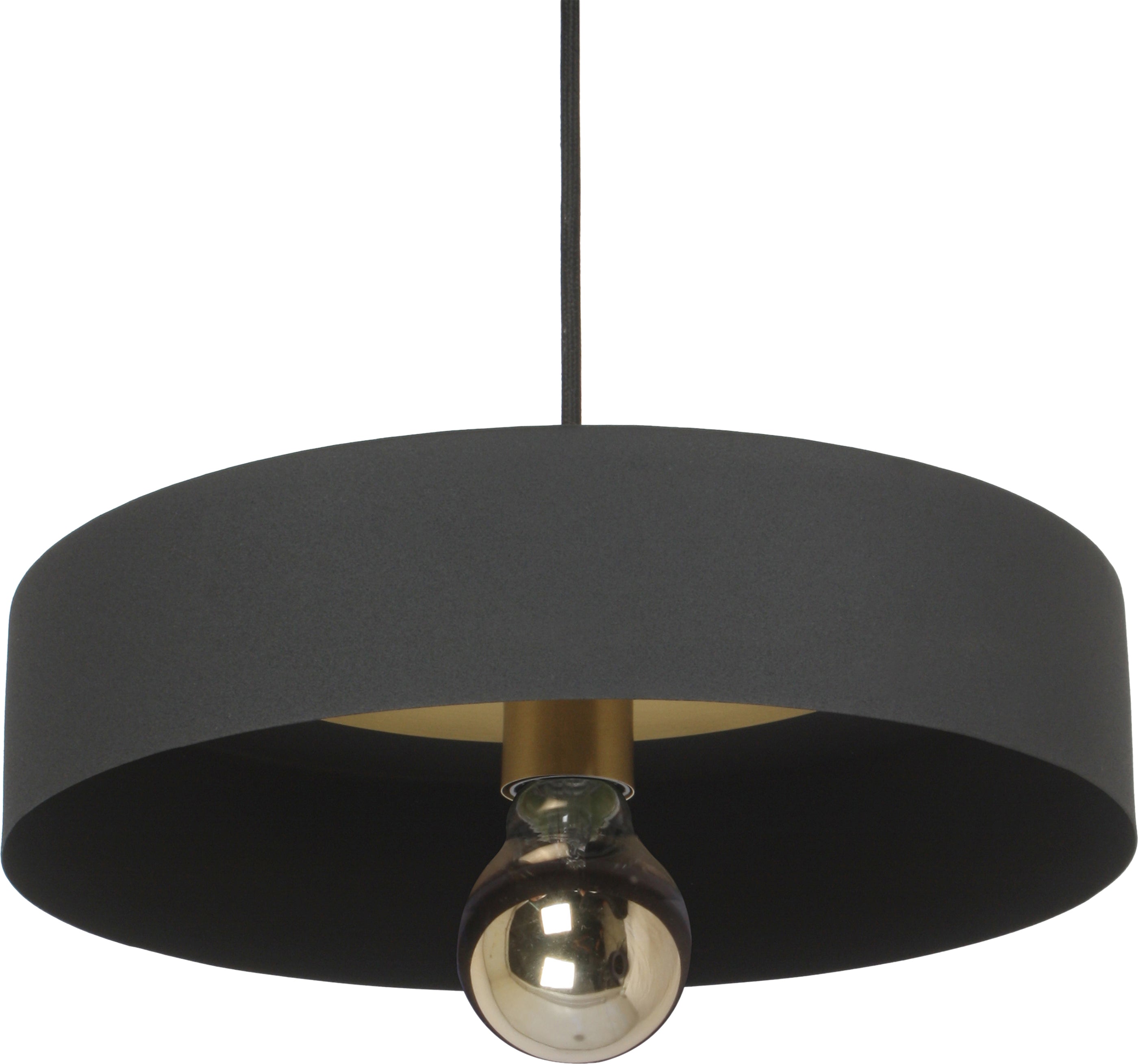 Monty Iron & Brass Pendant Light - Rug & Weave