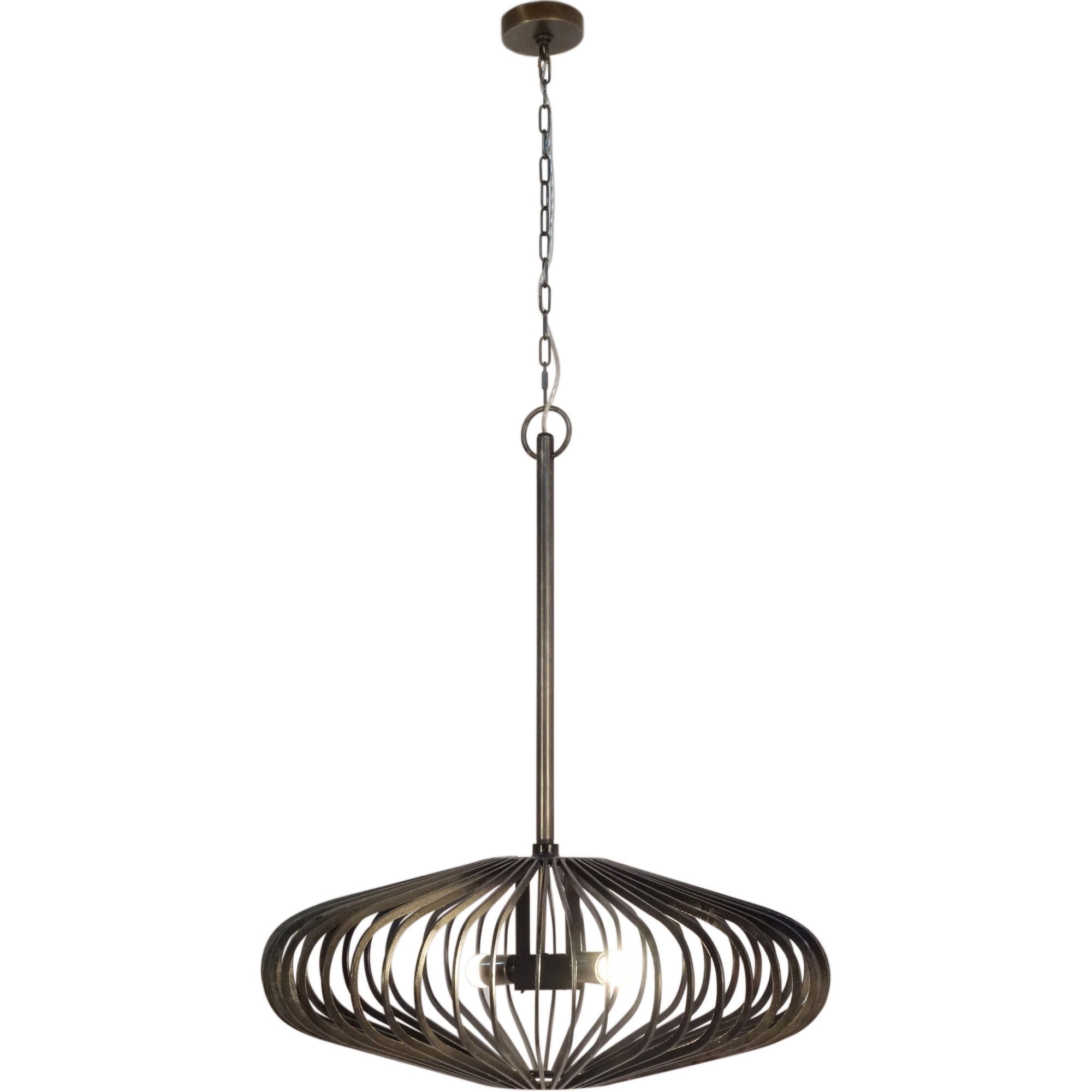 Octavia Iron Pendant Light - Rug & Weave