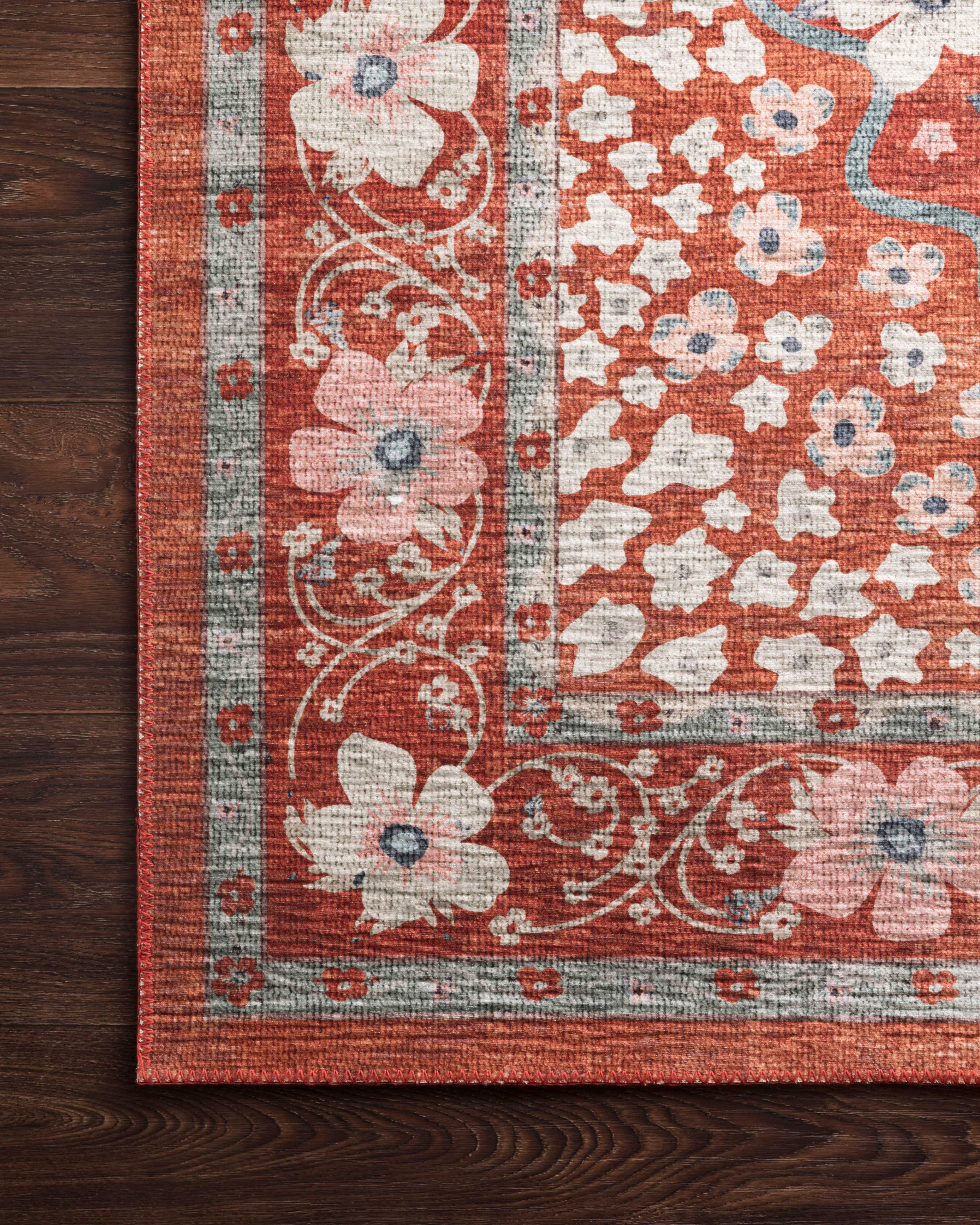 Rifle Paper Co. x Loloi Palais Crimson Rug - Rug & Weave