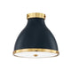 Aged Brass Dark Blue