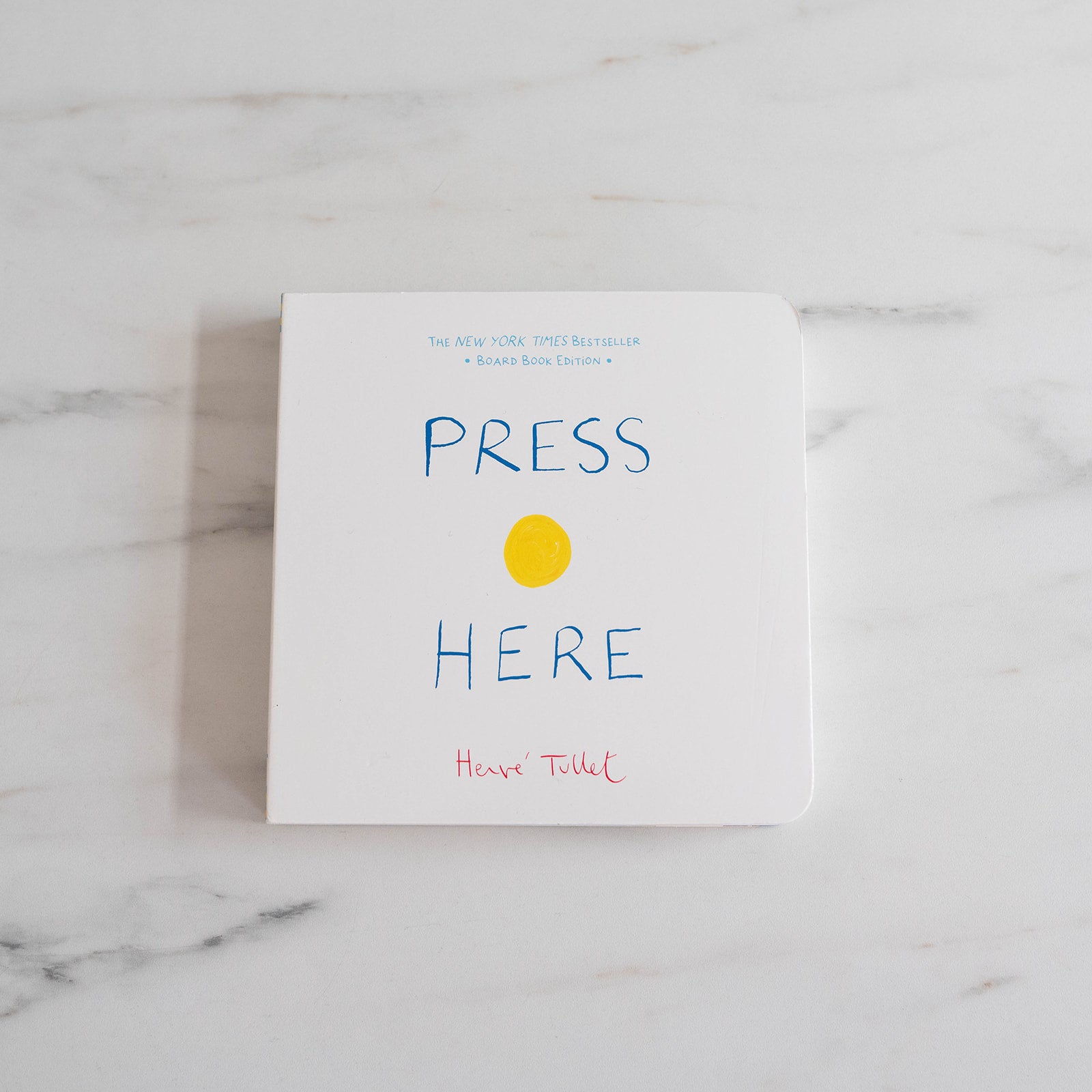 "Press Here" by Herve Tullet FINNBIRD - book Raincoast Books