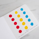 "Press Here" by Herve Tullet FINNBIRD - book Raincoast Books