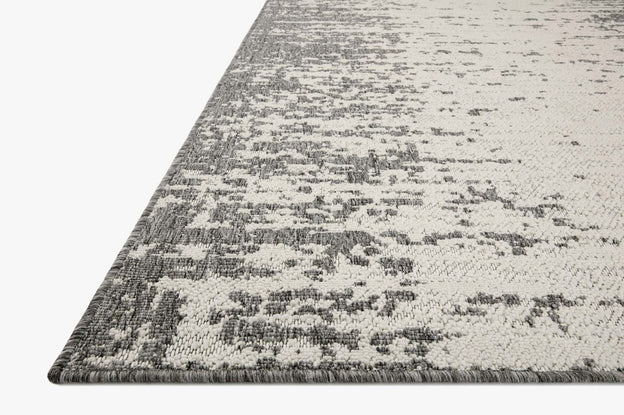 Loloi Rainier Ivory / Grey Indoor/Outdoor Rug - Rug & Weave