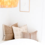Sandy Tussar Pillow Cover - Rug & Weave