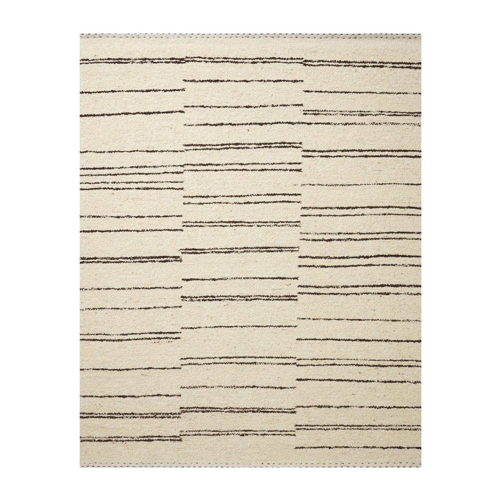 Loloi Roman Natural / Charcoal Rug RUGS - wool Loloi 18" x 18" sample