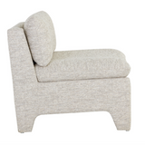 Dalia Lounge Chair - Oatmeal - Rug & Weave