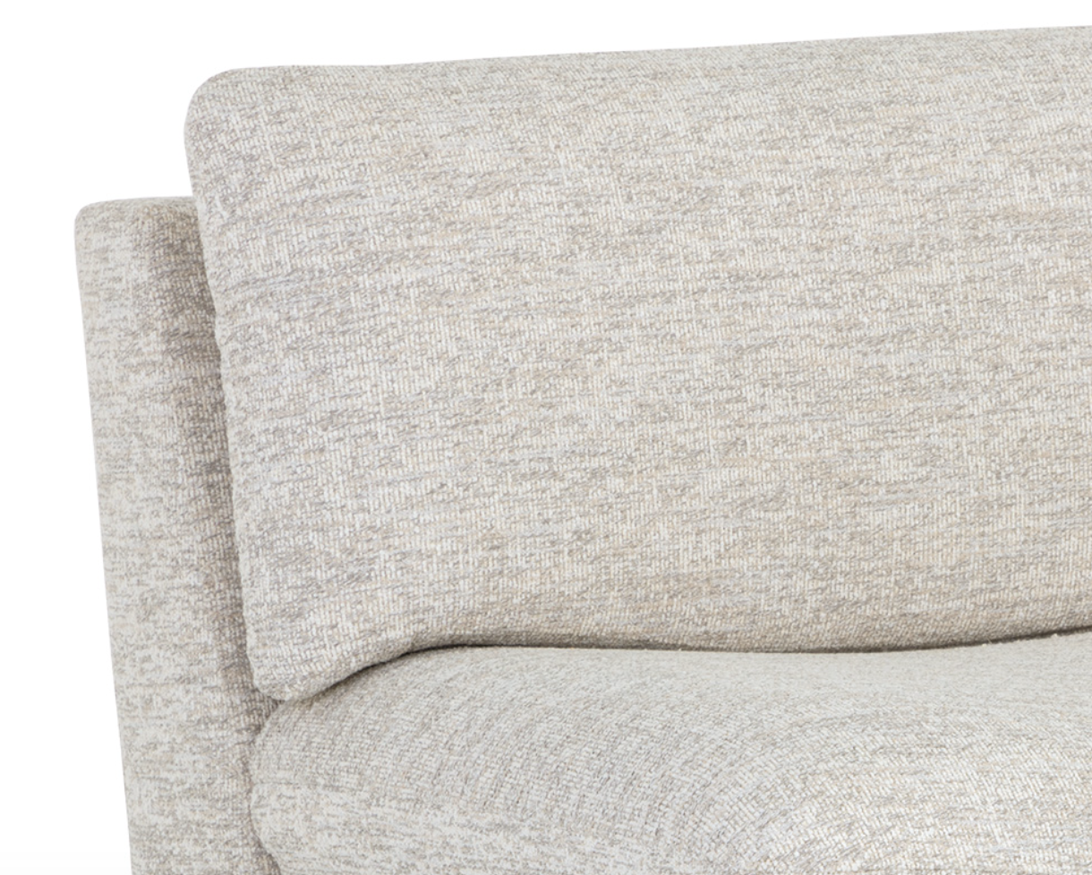 Dalia Lounge Chair - Oatmeal - Rug & Weave