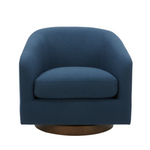 Oscar Swivel Chair - Dark Atlantic - Rug & Weave