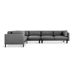 Gus* Modern Silverlake Sectional XL 2 - FURNITURE - sectional Gus Andorra Pewter Left Facing
