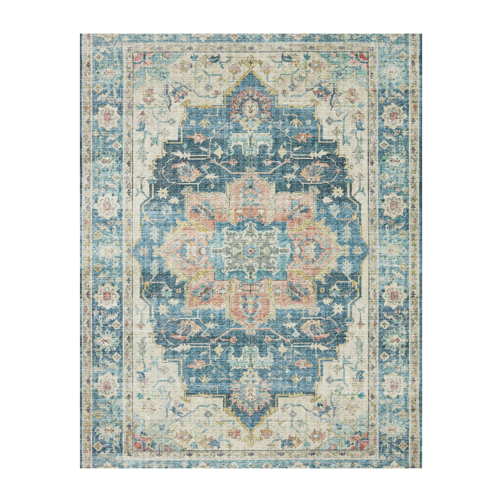 Loloi Skye Ocean / Multi Rug - Rug & Weave