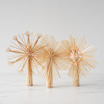 Straw Star Tree Topper CHRISTMAS 2023 Creative Co-op (DYA)