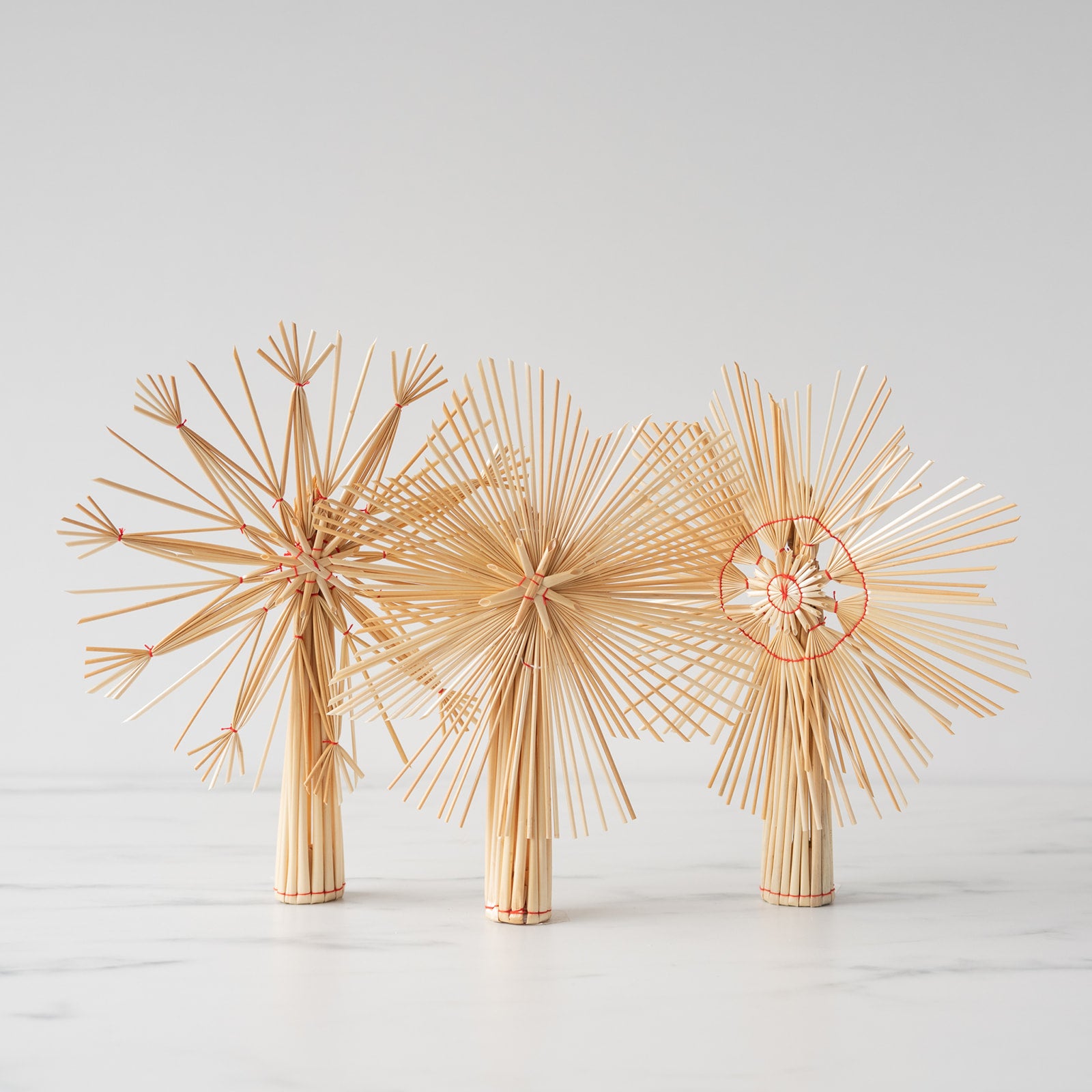 Straw Star Tree Topper CHRISTMAS 2023 Creative Co-op (DYA)