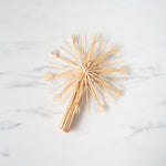 Straw Star Tree Topper CHRISTMAS 2023 Creative Co-op (DYA) Starburst
