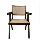 Set of Two Kashi Dining Chairs - Brown - Rug & Weave
