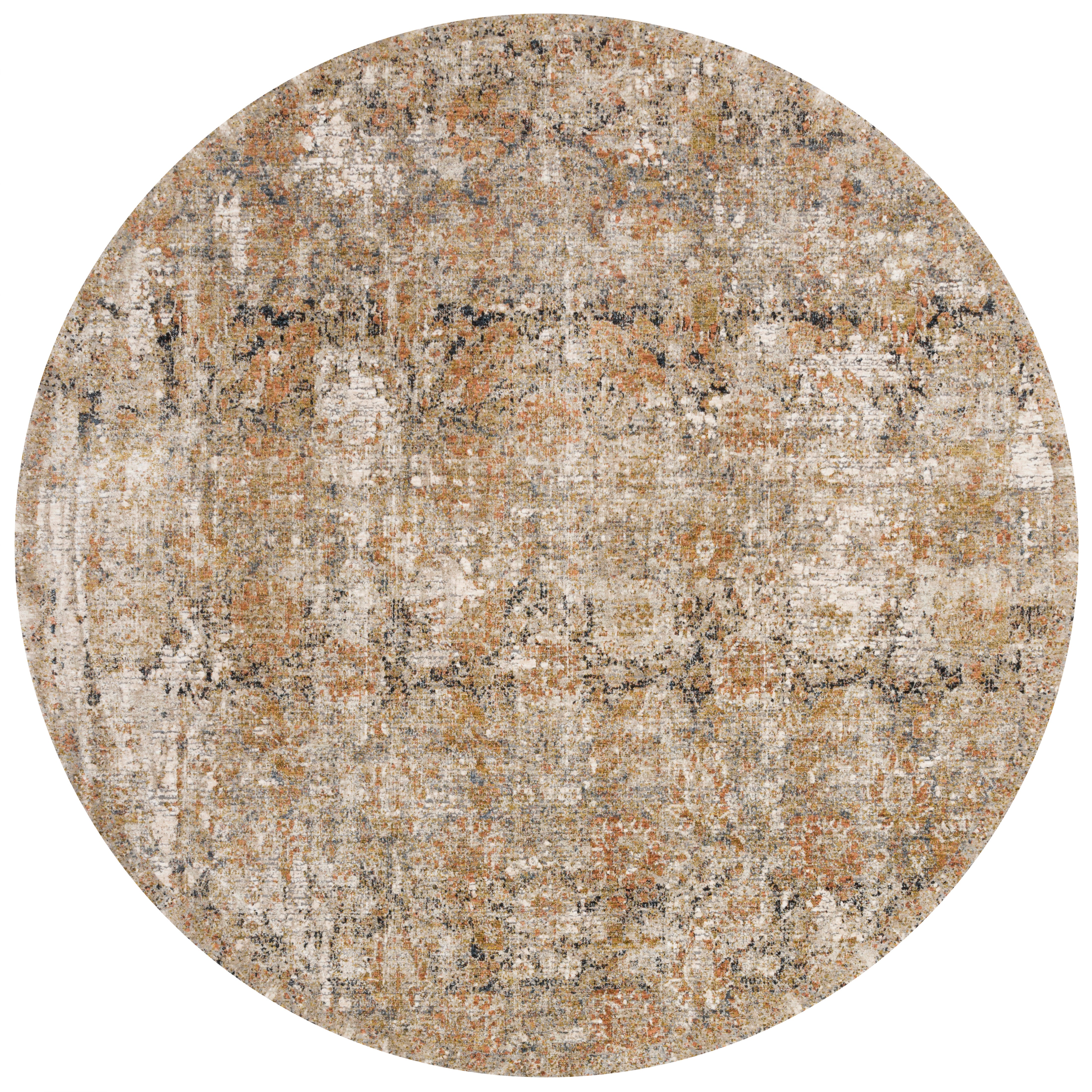 Loloi Theia Taupe / Gold Rug RUGS - patterned Loloi