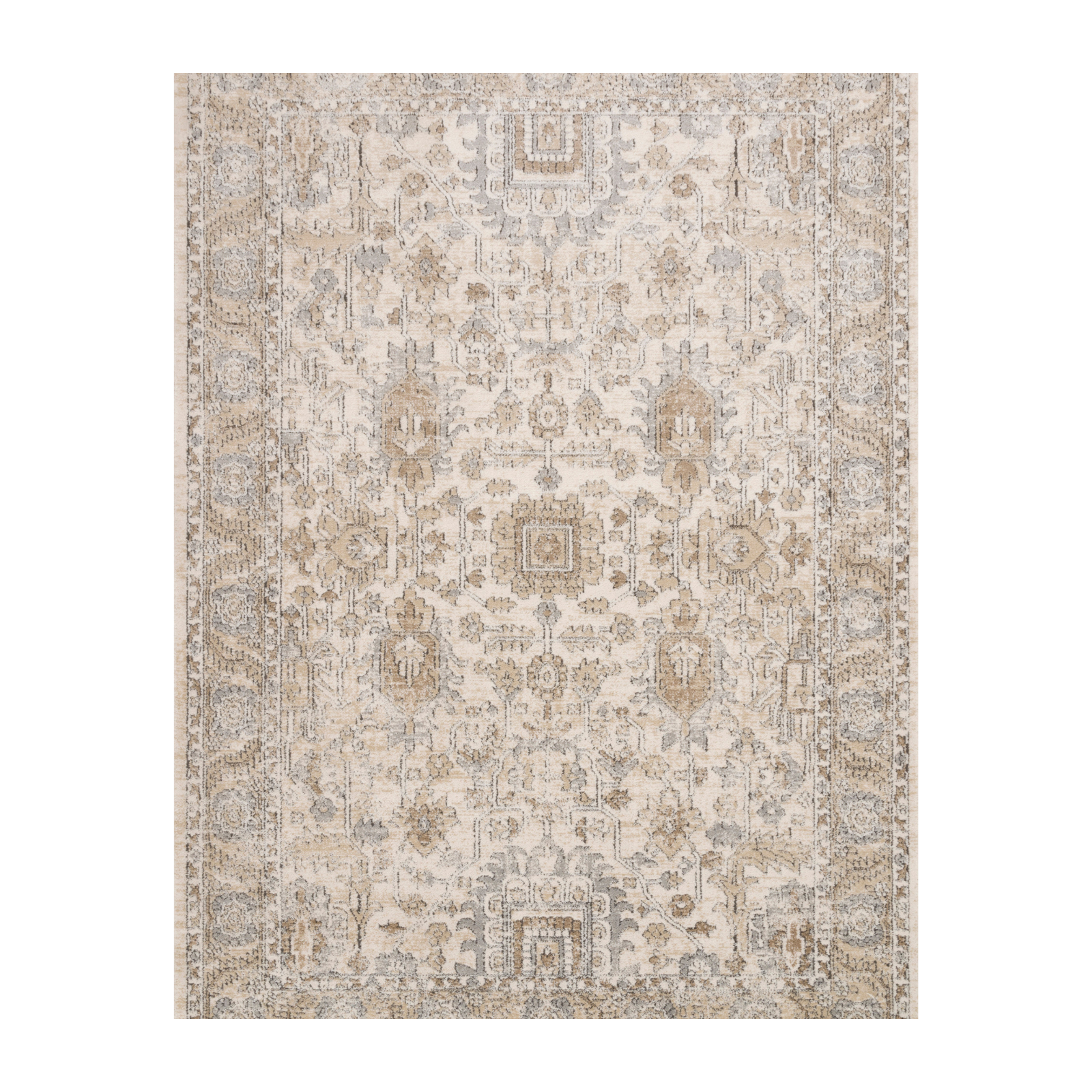 Loloi Teagan Ivory / Sand Rug - Rug & Weave