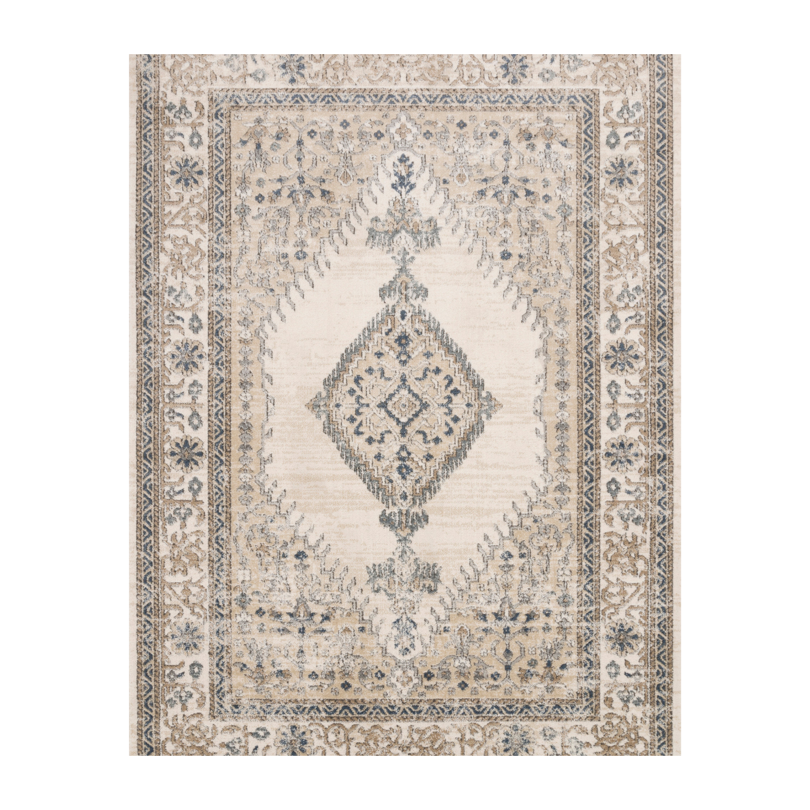 Loloi Teagan Oatmeal / Ivory Rug - Rug & Weave