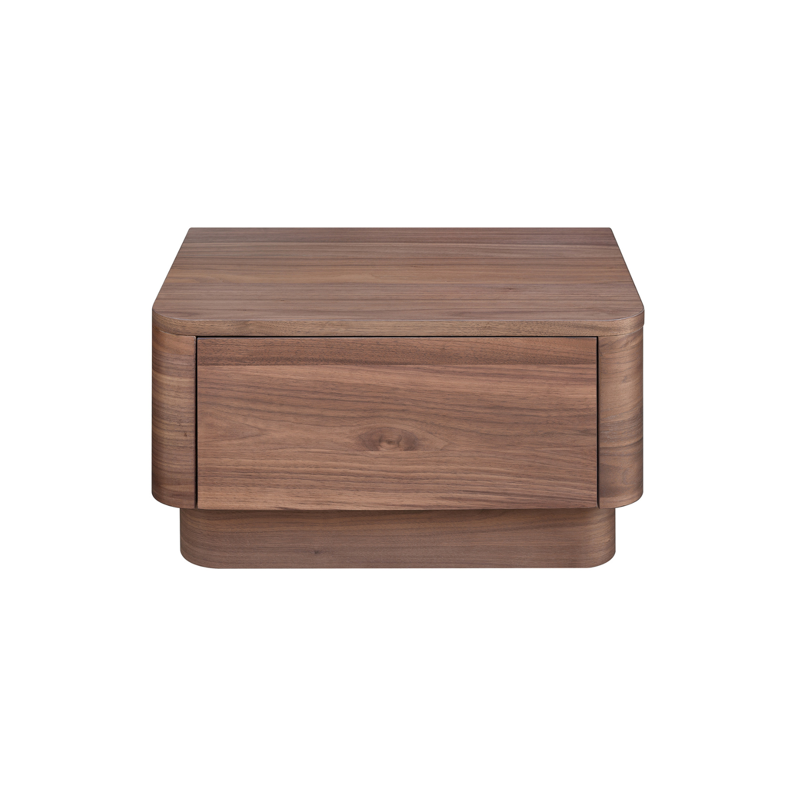 Curve Nightstand - Walnut 14 - FURNITURE - nightstand Moe's Furniture